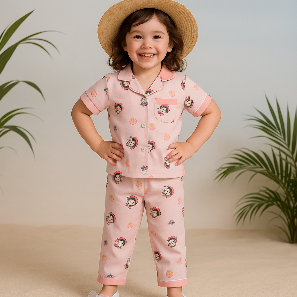 Peachy Dreams Pajama Set
